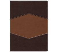 RVR 1960 Biblia de Estudio Holman, tapa dura con indice: Reina-Valera 1960, Chocolate/terracota, simil piel / Chocolate / Terracotta, LeatherTouch