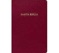 RVR 1960 Biblia Letra Grande Tamaño Manual, Borgoña: Reina-Valera 1960, Borgoña, Imitación Piel , Tamaño Manual
