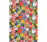 Rvr 1960 Biblia Letra Grande, Tamaño Manual, Edición Especial, Multicolor Floral, Símil Piel