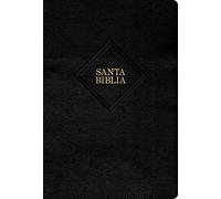 RVR 1960 Biblia Letra Grande TamañO Manual, Negro: Reina-Valera 1960, Negro, Piel Fabricada, Tamaño Manual, Biblia Letra Grande