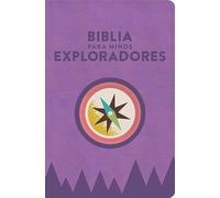 RVR 1960 Biblia Para NiñOs Exploradores, Lavanda CompáS SíMi: Rvr 1960 Biblia Para Niños Exploradores, Lavanda Compás Símil Piel