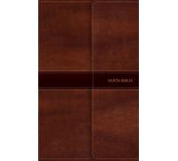 RVR 1960 Biblia Ultrafina, marrón símil piel con índice y solapa con imán: RVR 1960 Biblia Ultrafina, marrón símil piel con índice y ... leather touch with index and flap with magnet