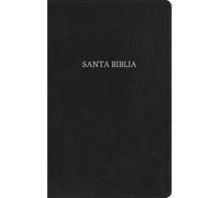 RVR 1960 Biblia Ultrafina, negro piel fabricada con indice: Reina-Valera 1960, negro, piel fabricada referencia / Black Bonded Leather, Reference