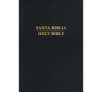 Rvr 1960/KJV Biblia Bilingüe Tamaño Personal, Negro Tapa Dura (Edición 2024)