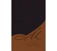 Rvr60, Biblia de Estudio Macarthur, Letra Grande, Leathersoft, Café, Con Índice Y Cierre: Reina-Valera 1960, Café, Leathersoft, Letra Grande con Cierre