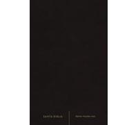 Rvr60, Santa Biblia, Premio Y Regalo, Letra Grande, Leathersoft, Negro, Palabras de Jesús En Rojo, Comfort Print