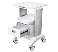 RVUEM Carro Médico Profesional, Carro Hospitalario Rodante Multiusos, Carro de Almacenamiento Dental Portátil Móvil, con Cajones y Ruedas Silenciosas, para Clínicas, Consultorios Dentales