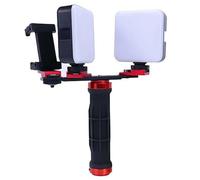 RVUEM Luz para Empastes Dentales, Ayuda para Fotografía Dental, Luz de Relleno para Cámaras de Teléfono Oral, Kit de Iluminación LED para Video y Estudio, para Clínica,A Without Bluetooth