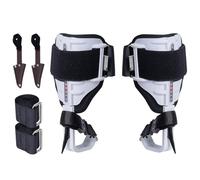 RVUEM Picos para Trepar áRboles, Picos PortáTiles para áRboles, Altura Ajustable, con Correas De Piel De Vaca Y Placa De Acero Integrada Y Engrosada, para Escaladores, Caza Y RecoleccióN Fruta