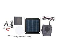 RVUEM Unidad de Calefacción Solar Portátil con Energía Solar para Gallinero Invernadero Casa para Mascotas con Protección contra Sobrecalentamiento para Refugios Animales,20w with Accessories