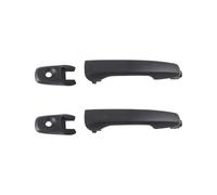 RVVJFHMSH Manija exterior de puerta delantera izquierda y derecha con cubierta compatible con Ford Explorer Edge 2011-2014, manija exterior de puerta LHD