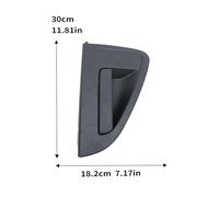 RVVJFHMSH Manijas de puerta Compatible con Chevrolet Spark Beat 2011-2021 Exterior Trasero Izquierdo Derecho ABS 95987920 95987921 Accesorios de repuesto(Left Side)
