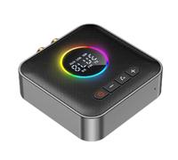 Rvyan 3-en-1 Bluetooth 5.4 Transmisor Receptor FM Modulador Transmisor 3.5MM AUX Tipo-C Interfaz Multi-Point Hifi Música