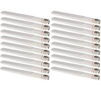 RW RoutersWholesale Antena de Doble Banda (RP-TNC) de 2,4 GHz / 5 GHz al por Mayor Compatible con Cisco AIRONET AIR-ANT2524DB-R= (Blanco)
