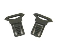 RWAJZAX 1 par de clips giratorios para gafas para cascos tácticos, riel lateral, pinzas giratorias, hebillas para gafas para exteriores