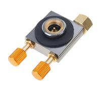 RWAJZAX Adaptador de estufa de gas, tubo de recarga de propanes, convertidor de camping, tanques de propanos, válvulas adaptadoras, convertidor de gas