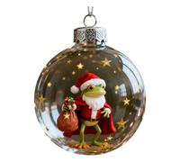 RWAJZAX Adorno acrílico con diseño de animales irrompible para decoración de árbol de Navidad para fiestas, centros de mesa y celebraciones de festivales, un llamativo centro de mesa para fiestas