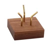 RWAJZAX Base de presentación para piedras preciosas minerales elegantes fósiles geolas de rocas exhibidor decorativo coleccionable estante de piedra soporte para joyas, L, como se describe