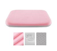 RWAJZAX Cojines de asiento de espuma viscoelástica de apoyo para trabajadores de oficina, estudiantes conductores mejoran la postura y proporcionan un cómodo cojín para silla de oficina