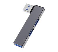 RWAJZAX Concentradores USB C con 4 puertos de datos para laptop, 2 USB 2.0, 1 USB 3.0, estación de acoplamiento portátil para laptop, concentrador USB C