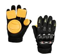 RWAJZAX Downhill - Guantes deslizantes con discos deslizantes para longboards de mano para skateboarding patinaje sobre ruedas Sliding Downhill Skateboard