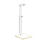 RWAJZAX Elegante soporte para bolsos de acrílico de color dorado, altura ajustable y base estable para almacenamiento de joyas, encimeras de acrílico, S, como se describe