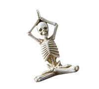 RWAJZAX Esqueletos Figuras De Yoga Para Decoración Del Hogar Estatuas De Resina Meditaciones Espirituales Esculturas Para Libreros Encimeras De Mesa Decoración Única Del Hogar