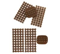 RWAJZAX Juego de sellos de galletas de plástico con símbolos de letras y números para galletas caseras y actividades familiares, accesorios para hornear, símbolo de herramienta para hornear