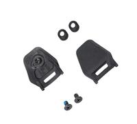 RWAJZAX Kits de reparación para tacones de zapatos de bicicleta de carretera adaptador de pedal de bicicleta almohadilla de repuesto con tornillos fácil de instalar kits de reparación para zapatos de
