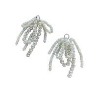 [RWAJZAX] Lazo de moda con hebilla de zapatos de perla, clip de hebilla para zapatos de boda, accesorios para amantes, zapatos, adorno de hebilla,