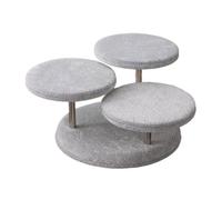 RWAJZAX Práctico Soporte De Joyería De Anillos Material De Tela Soporte De Pulsera Para La Presentación De Collares En La Encimera, talla única, como se describe