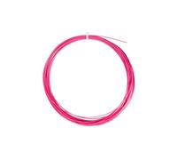 RWAJZAX Raqueta de bádminton elástica y colorida, de alambre, diseño resistente a la intemperie para una mayor flexibilidad de juego, durabilidad, cuerda de bádminton