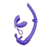 RWAJZAX Snorkel para enrollar con estuche de almacenamiento Buceo libre y snorkel Natación para buceo al aire libre Buceo libre y snorkel