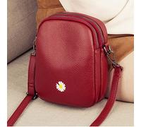 RWCCCRW Bolso Vertical de Cuero para Mujer, Bolso pequeño, Bandolera para Mujer, Mini Bolso para teléfono móvil de Verano, Bolso de Hombro para Mujer (B, 1ps)
