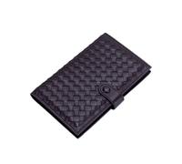 RWCCCRW Carteras para Mujer Bolsos de Cuero Genuino Monederos Clips para Dinero Bolsos de Noche Estuches para Tarjetas de Visita Monederos Bolsas (Tamaño: Marrón)