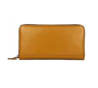 RWCCCRW Carteras para Mujer Monederos Estuches para Tarjetas de Visita Clips para Dinero Carteras de Bloqueo Bolsos de Cuero Genuino Bolsos de Noche (Tamaño: Amarillo)