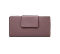 RWCCCRW Clips Largos de Cuero para Dinero Carteras de Piel de Vacuno para Mujer Monederos Estuches para Tarjetas de Visita Carteras de Bloqueo Bolsos (Tamaño: Púrpura)