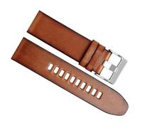 RWCCCRW Correa de reloj de cuero genuino para diésel DZ4476/4482 DZ7408 7406 4318, correa de reloj de gran tamaño para hombre
