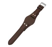 RWCCCRW Correa de reloj para fosil CH2891CH3051 CH2564 CH2565, correas de reloj de cuero auténtico para hombre, correa de 22mm con pulsera de cuero estera