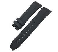 RWCCCRW Correa de silicona de goma para reloj Tissot T120417 Sea Star serie 1000, correa de reloj de buceo resistente al agua, color naranja y negro, 22mm y 21mm