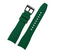 RWCCCRW Correa de silicona para reloj Rolex Longine Citizen BN0193, interfaz curva, 19mm, 20mm, 22mm, 21, accesorios de pulsera suave para hombre