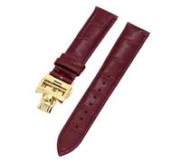RWCCCRW Correas de reloj de piel de vaca de doble cara, 19mm, 20mm, 22mm, para Vacheron VC, correa de reloj Constantin para hombres y mujeres, pulseras de cuero de vaca