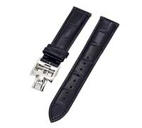 RWCCCRW Correas de reloj de piel de vaca de doble cara, 19mm, 20mm, 22mm, para Vacheron VC, correa de reloj Constantin para hombres y mujeres, pulseras de cuero de vaca