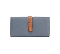 RWCCCRW Tarjeteros de Cuero Genuino Carteras de Negocios para Mujer Monederos Clips para Dinero Carteras de Bloqueo Bolsos (Tamaño: Azul)