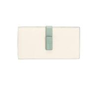 RWCCCRW Tarjeteros de Cuero Genuino Carteras de Negocios para Mujer Monederos Clips para Dinero Carteras de Bloqueo Bolsos (Tamaño: Blanco)