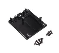 RWEQUTES Asiento Fijo de Motor de Metal Mejorado, Adecuado for el Modelo M-N 1/12 MN168 Nuevo 99S MN7 8MN82 Nuevo MN99S RC Piezas automotrices(Schwarz)