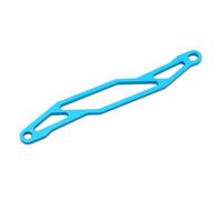 RWEQUTES Compatible con Piezas de Mejora metálicas Ta-Miya TT02: Copa de dirección, Brazo Delantero y Trasero, Soporte de Amortiguador, Varilla de dirección for Coche RC TT-02.(Battery Plate)