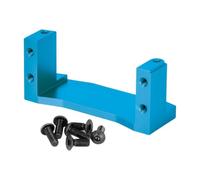RWEQUTES Compatible con Soporte servo Ta-Miya TT02, 1 Soporte de Base de Montaje de Aluminio 54977 for 1/10 RC Car TT-02 Accesorios de Piezas de actualización(Blauw)