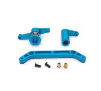 RWEQUTES Conjunto de dirección de Metal, Juego de manivela de Campana for JLB Racing Cheetah 11101 21101 J3 Speed 1/10 RC, Accesorios de Piezas de Coche, 2(Blauw)