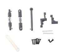 RWEQUTES Conjunto de dirección para MJX Hyper Go 16207 16208 16209 16210 H16 H16H H16E H16P 1/16 RC piezas de repuesto para coche